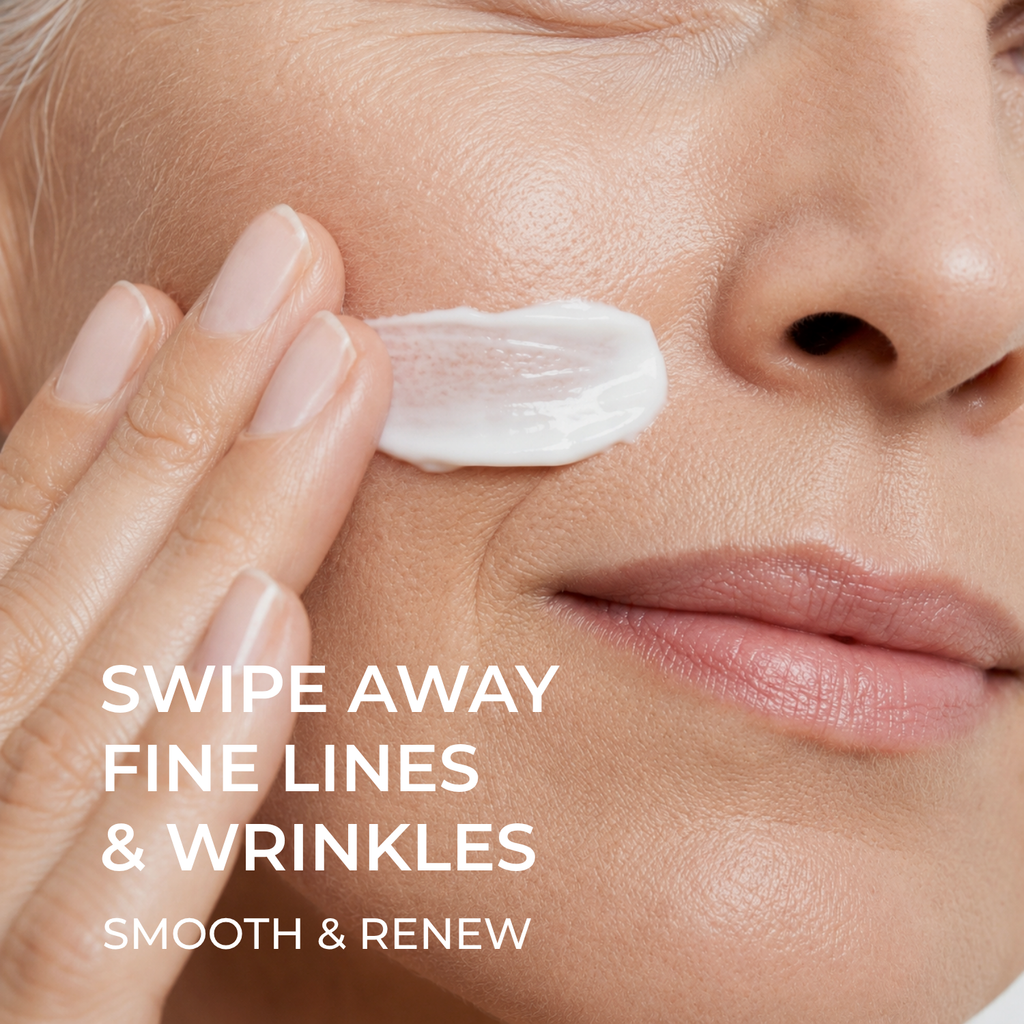 Koriderm cream texture and fine line benefit
