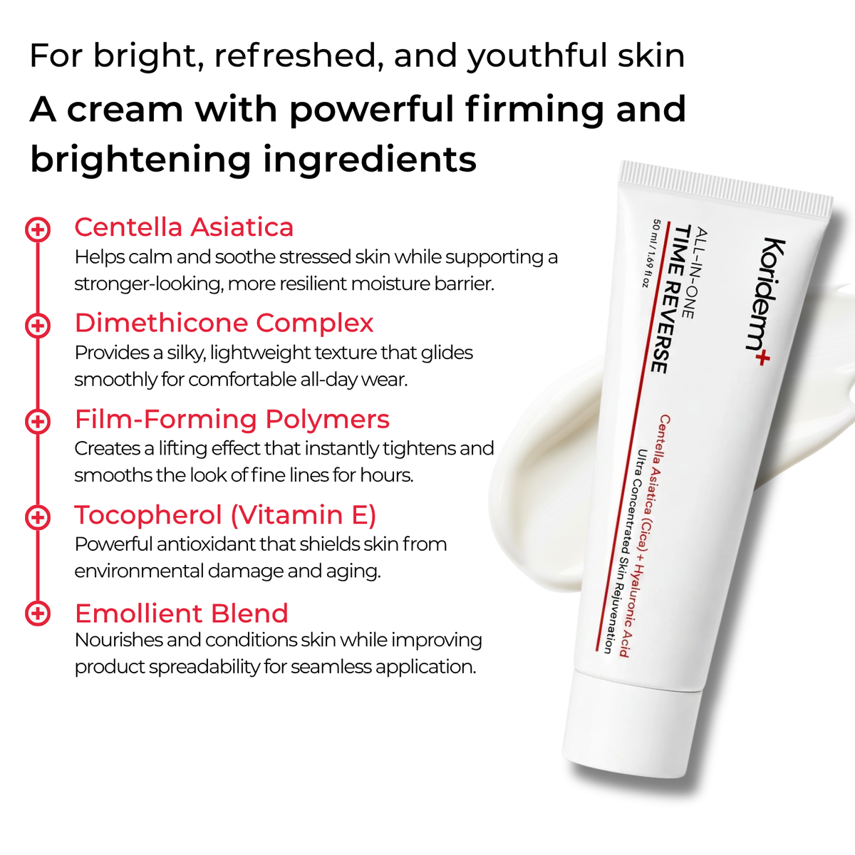 Koriderm Time Reverse Cream product benefits