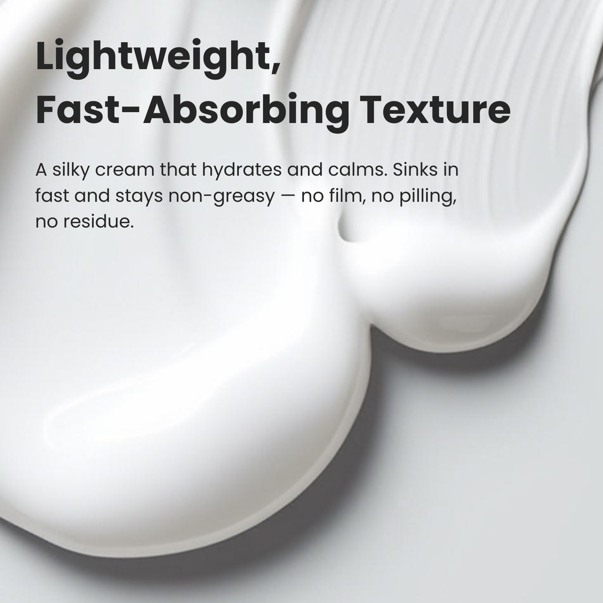 Koriderm lightweight fast-absorbing formula
